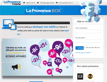 Tablet Screenshot of laprovence-box.com